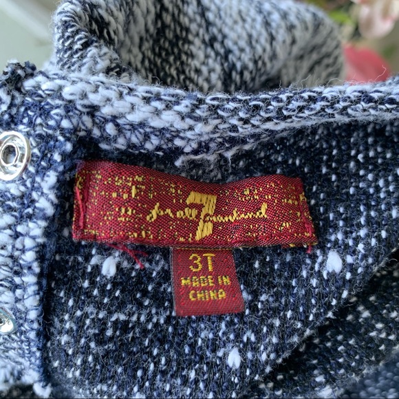 •7 For All Mankind• Zipper Pocket Sweater-Size 3T - Picture 2 of 10